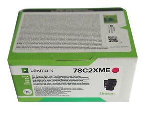 Lexmark 78C2XME tonerpatron 1 stk Original Magenta #1