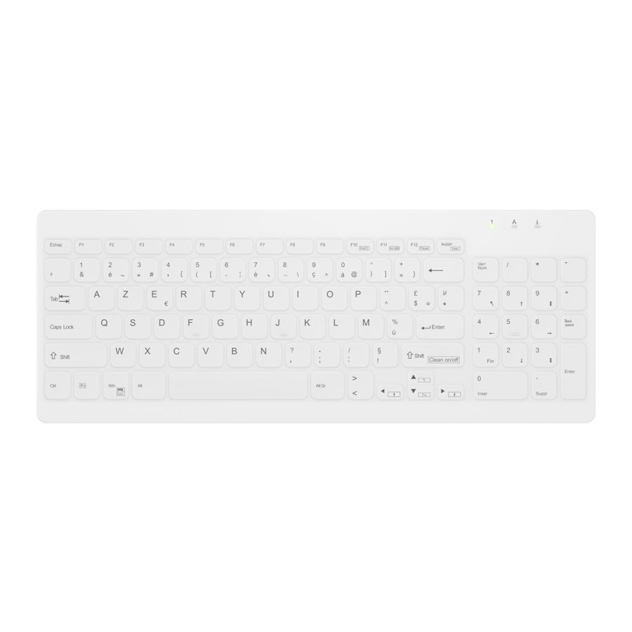 Contour Design Active Key AK-C7012 tastatur Medicinsk USB Fransk Hvid #1