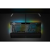 Corsair K100 RGB Optical-Mechanical Gaming tastatur Spil USB QWERTZ Tysk Sort #15