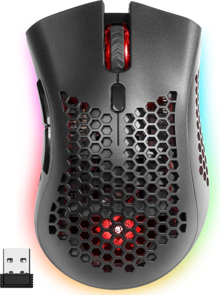 Defender GM-709L Warlock 52709 Trdls mus til gamere med RGB-baggrundsbelysning #1