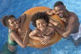 Bestway Steel Pro 56418 swimmingpool til over jorden Indrammet pool Rund 9150 L #16
