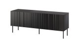 RTV-skab ISLA 150.5x40x60 sort mat #1