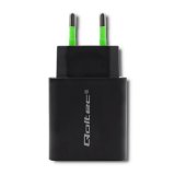Qoltec 51713 Oplader | 18W | 5-12V | 1,5-3A | USB type C PD | USB QC 3.0 | Sort #5