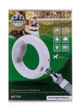 DOGGY VILLAGE Luminous Leash 3in1 MT7126 white - hundesnor - 2m #10