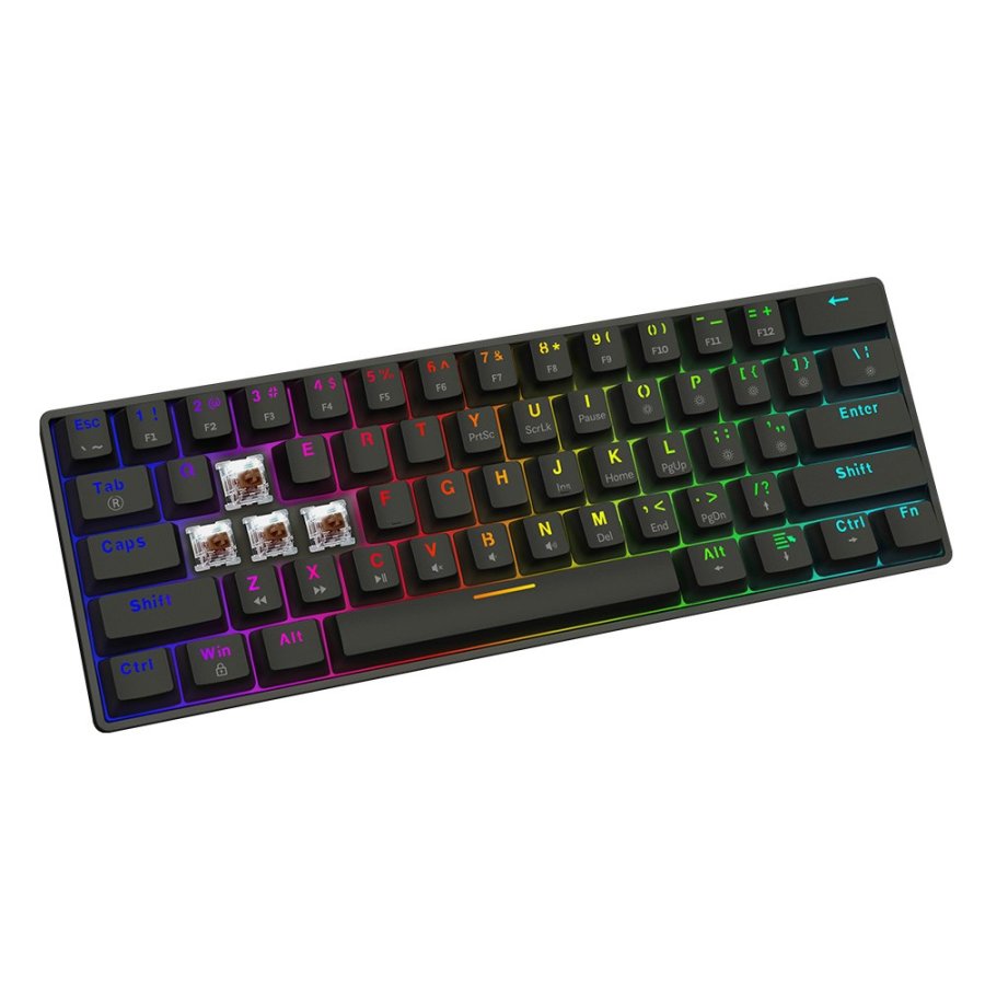 SAVIO BLACKOUT X2 Mekanisk tastatur med OUTEMU Brown kontakter, Hot Swap #5