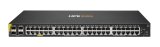 HPE Aruba Networking CX 6100 48G Class4 PoE 4SFP+ 370W Switch Administreret L3 Gigabit Ethernet (10/100/1000) Strm over Ethernet (PoE) 1U Sort #1