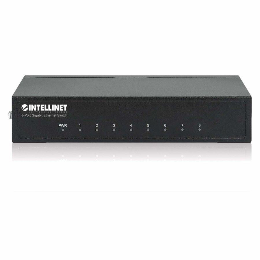 Intellinet 530347 netvrksswitch Gigabit Ethernet (10/100/1000) Sort #6
