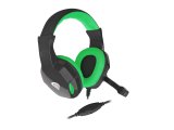 GENESIS ARGON 100 Headset Ledningsfrt Spil Sort, Grn #3