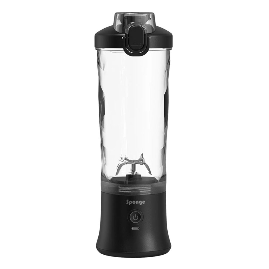 Sponge Batteridrevet kopblender 0,6l Sort #1
