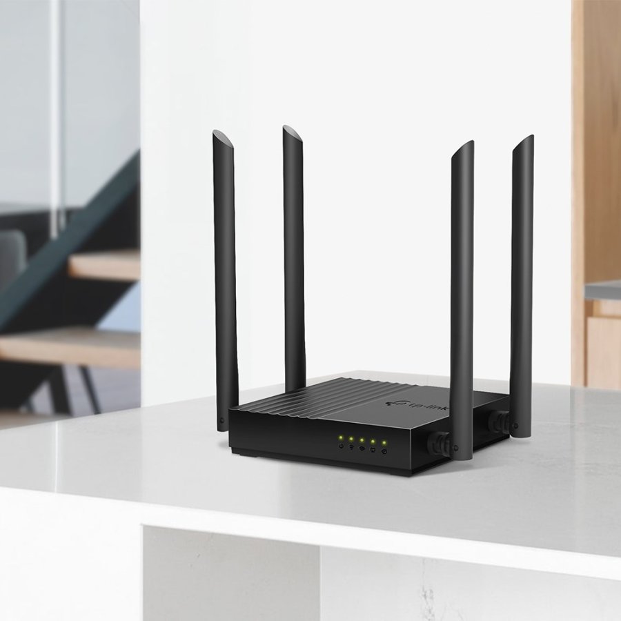 TP-Link Archer C64 tr�dl�s router Gigabit Ethernet Dual-band (2,4 GHz / 5 GHz) Sort #6