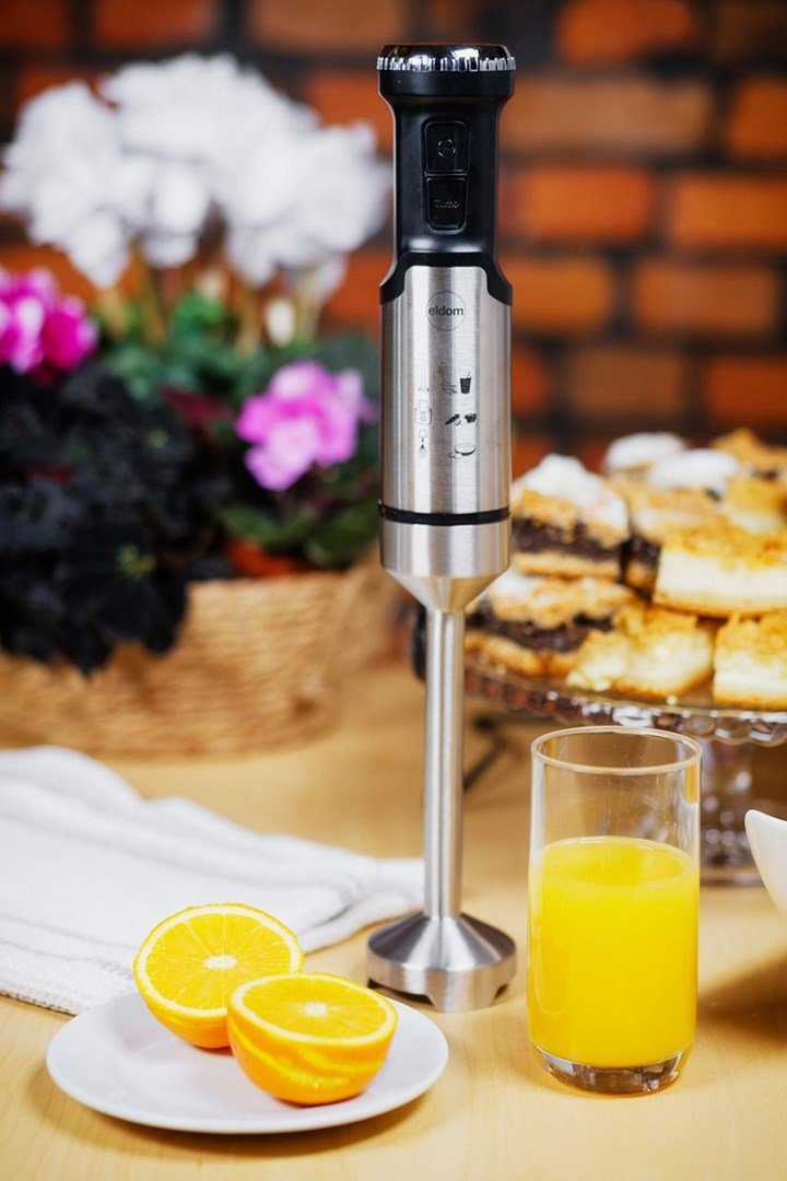 ELDOM Blender JAX, 1000 W, metalspids, hastighedsregulering, turbo #4