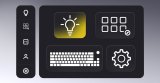 HATOR Skyfall Pro Wireless 65 tastatur Spil USB + RF Wireless + Bluetooth QWERTY US engelsk Sort, Gr� #20
