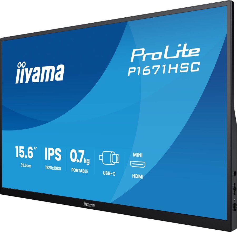 iiyama ProLite P1671HSC-B1 computersk�rm 39,6 cm (15.6