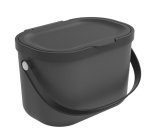 ROTHO Albula Anthracite - beholder til affaldssortering - 3,2l #1