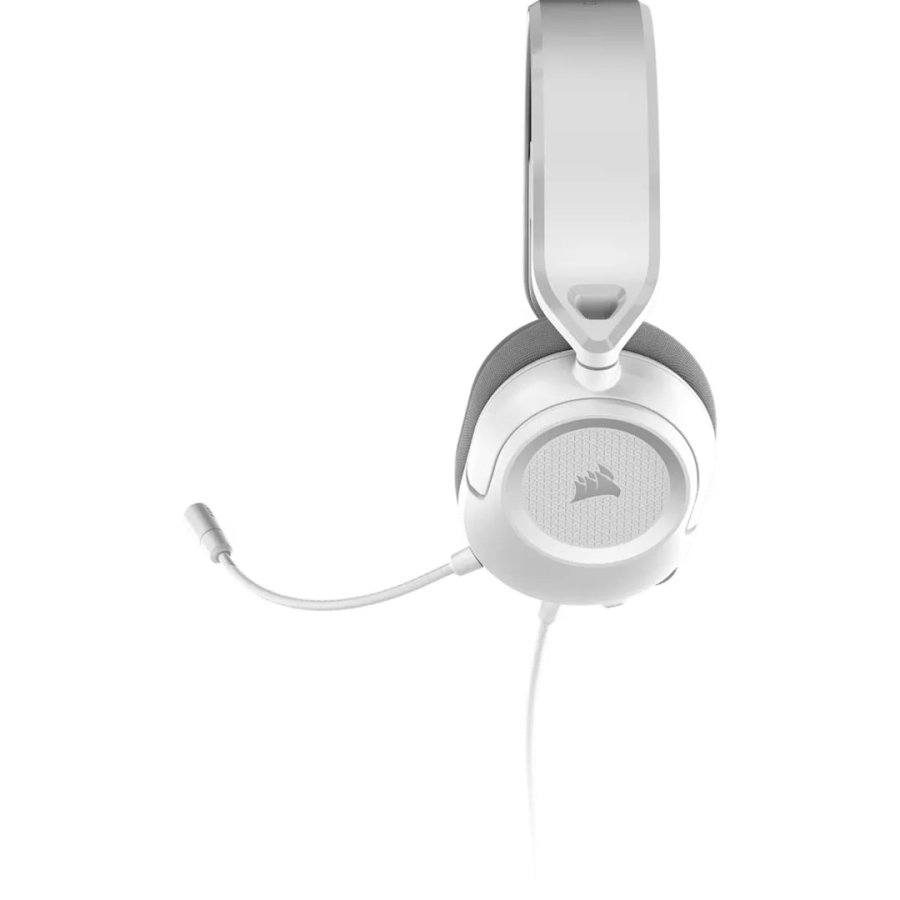 Corsair HS35 v3 Headset Ledningsf�rt Spil Hvid #4