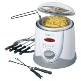Clatronic FFR 2916 Enkelt 1 L Enkeltstende 900 W Frituregryde Gr, Hvid #3