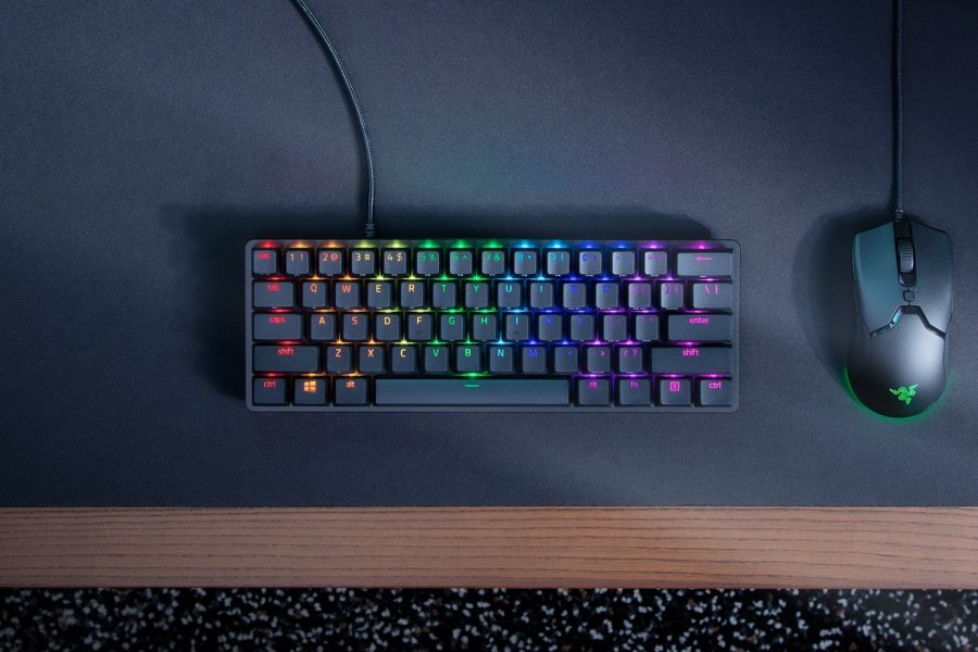 Razer Huntsman Mini tastatur Spil USB QWERTY Nordisk Sort #1