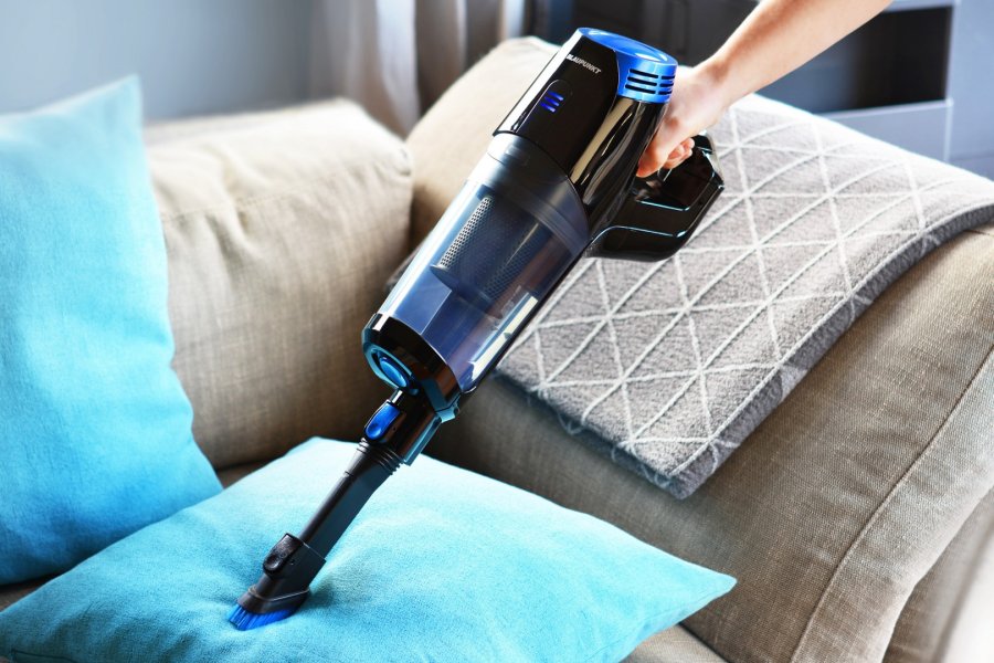 Blaupunkt VCH602BL stav stvsuger & elektrisk kost 2-in-1 stick vacuum Batteri Dry Cyclonisk Posels 0,7 L 135 W Sort, Bl #3