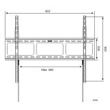 Techly ICA-PLB 860 tv-beslag 2,03 m (80