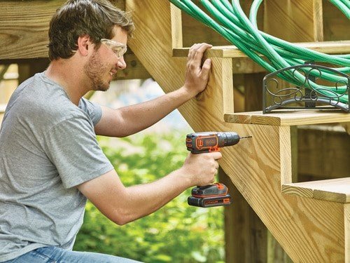 18V bore-/skruemaskine CDC18BAFC-QW BLACK+DECKER #4