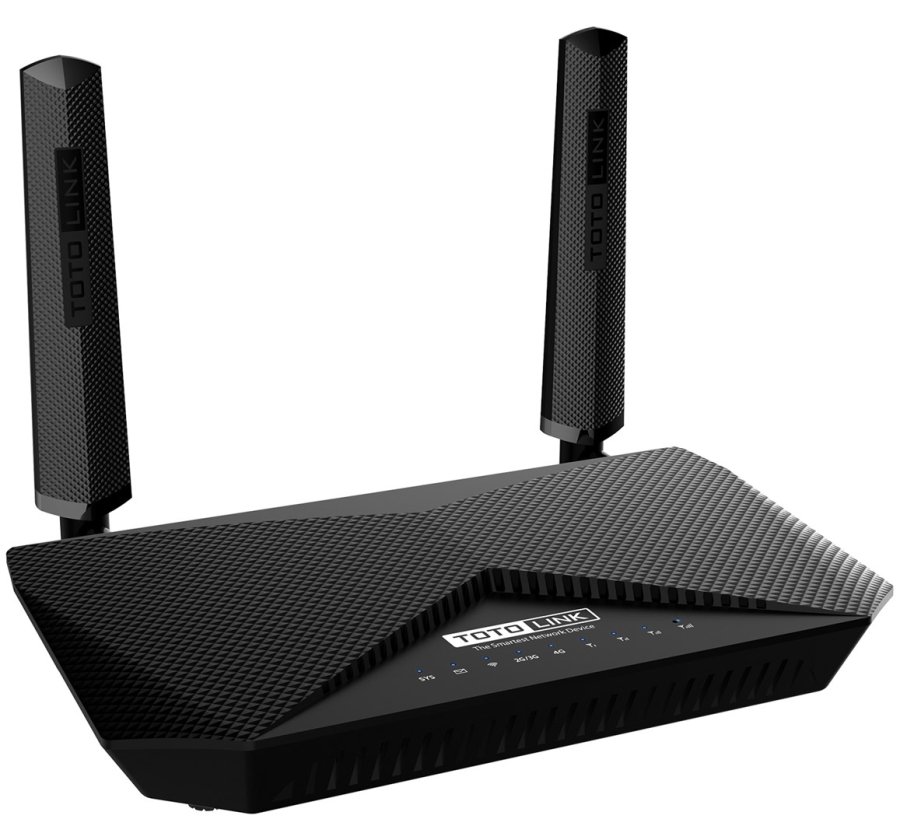 TOTOLINK LR1200 Router WiFi AC1200 Dual Band trdls router Hurtigt ethernet Dual-band (2,4 GHz / 5 GHz) 4G Sort #6