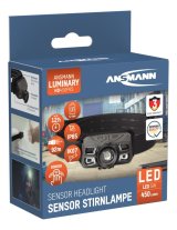 Ansmann HD450FRS Sort, Gr Hovedbnd lommelygte LED #12