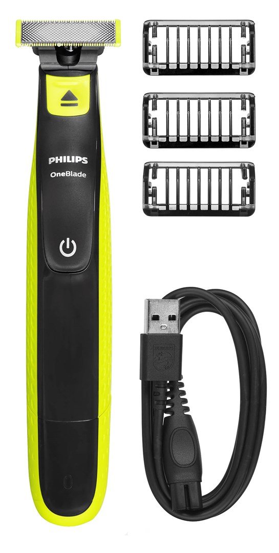 Philips Norelco OneBlade QP2724/10 barbermaskine til ham Folie shaver Trimmer Gr, Lime #31