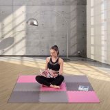 Puslespilsmtte i flere pakker One Fitness MP10 pink-gr #4