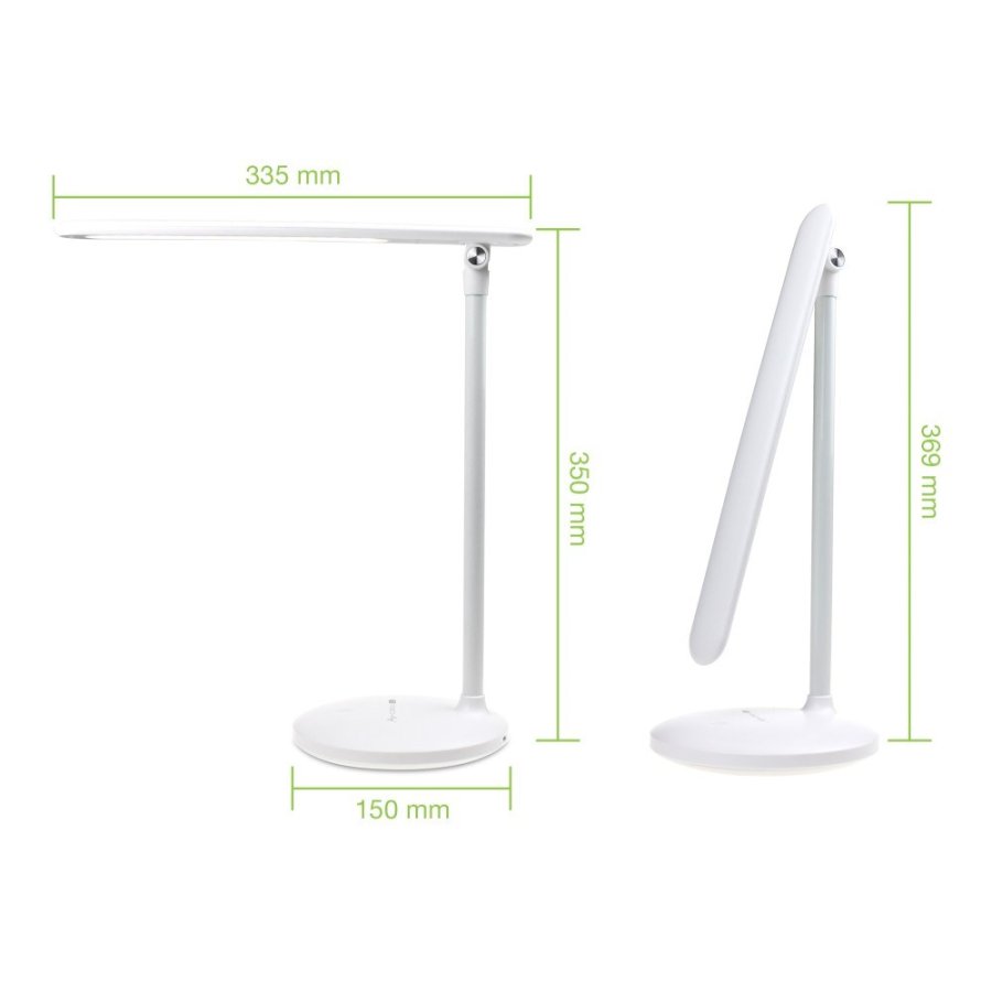 Techly I-LAMP-DSK9 bordlampe 3 W LED G Hvid #3