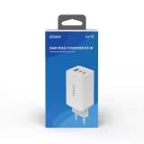 SAVIO LA-07 GaN 65W netoplader, USB, QC4.0+, PD 3.0, hvid #4