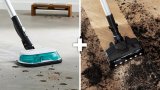 Ledningsfri 2-i-1-stvsuger, stvsugning og mopping Unlimited 7 ProHygienic Aqua White #16