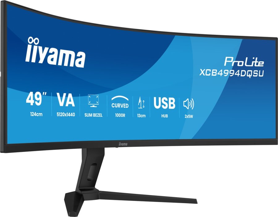 iiyama ProLite XCB4994DQSU-B1 computersk�rm 124,5 cm (49