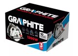 Rundsav 1200W Graphite rundsavsklinge 185 mm med en kuffert #13