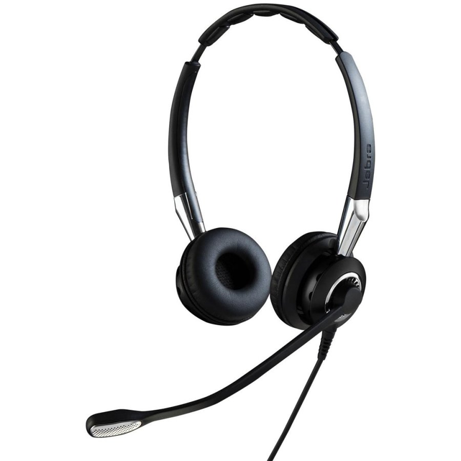 Jabra BIZ 2400 II Headset Ledningsf�rt Kontor/Callcenter Sort, S�lv #3