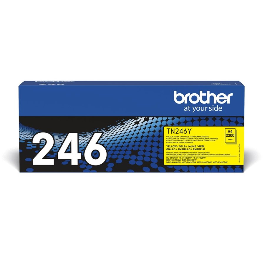 Yellow Laser Toner (TN246Y) #1
