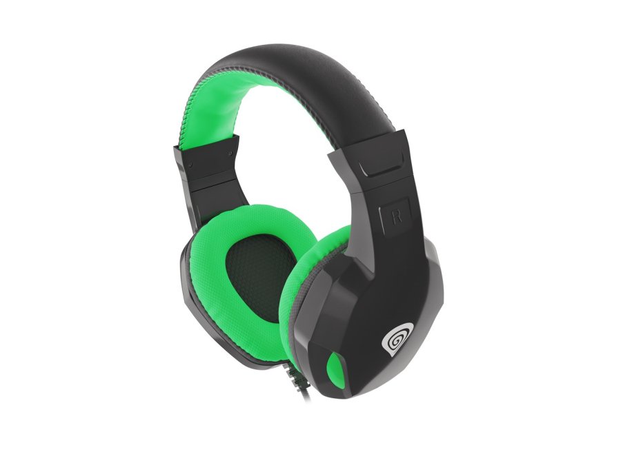 GENESIS ARGON 100 Headset Ledningsfrt Spil Sort, Grn #4