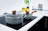 PROMIS St med gryder GRANIT, gryde 16 cm, gryder 20,24,28 brune greb #16
