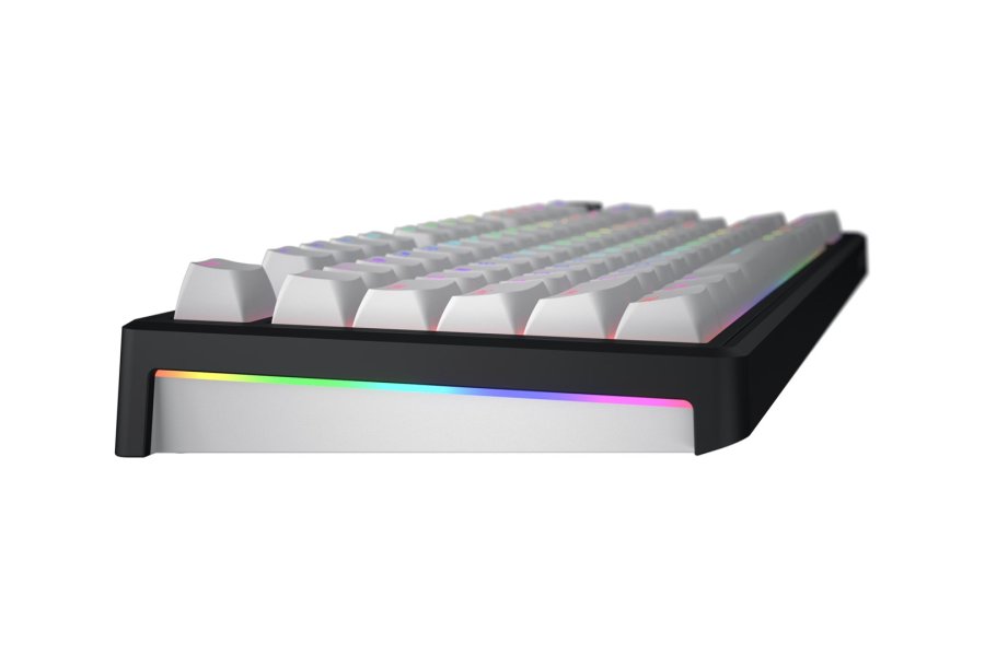 HATOR Skyfall Wireless 80 tastatur Spil USB + RF Wireless + Bluetooth QWERTY US engelsk Sort, Hvid #6