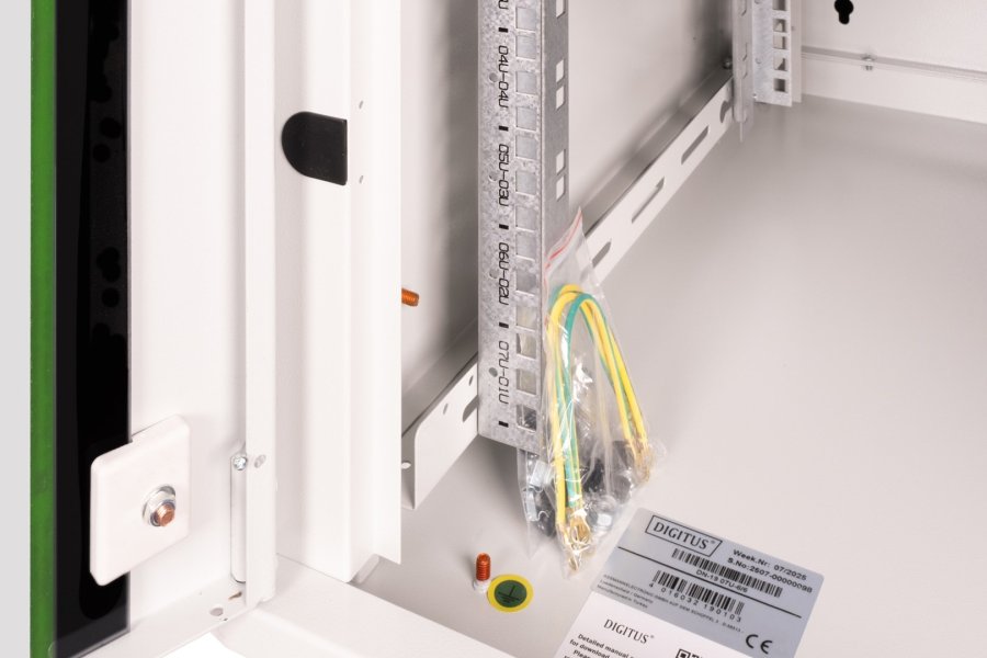 Digitus DN-19 07U-6/6 stativ 7U Vgmonteret stativ Gr #7