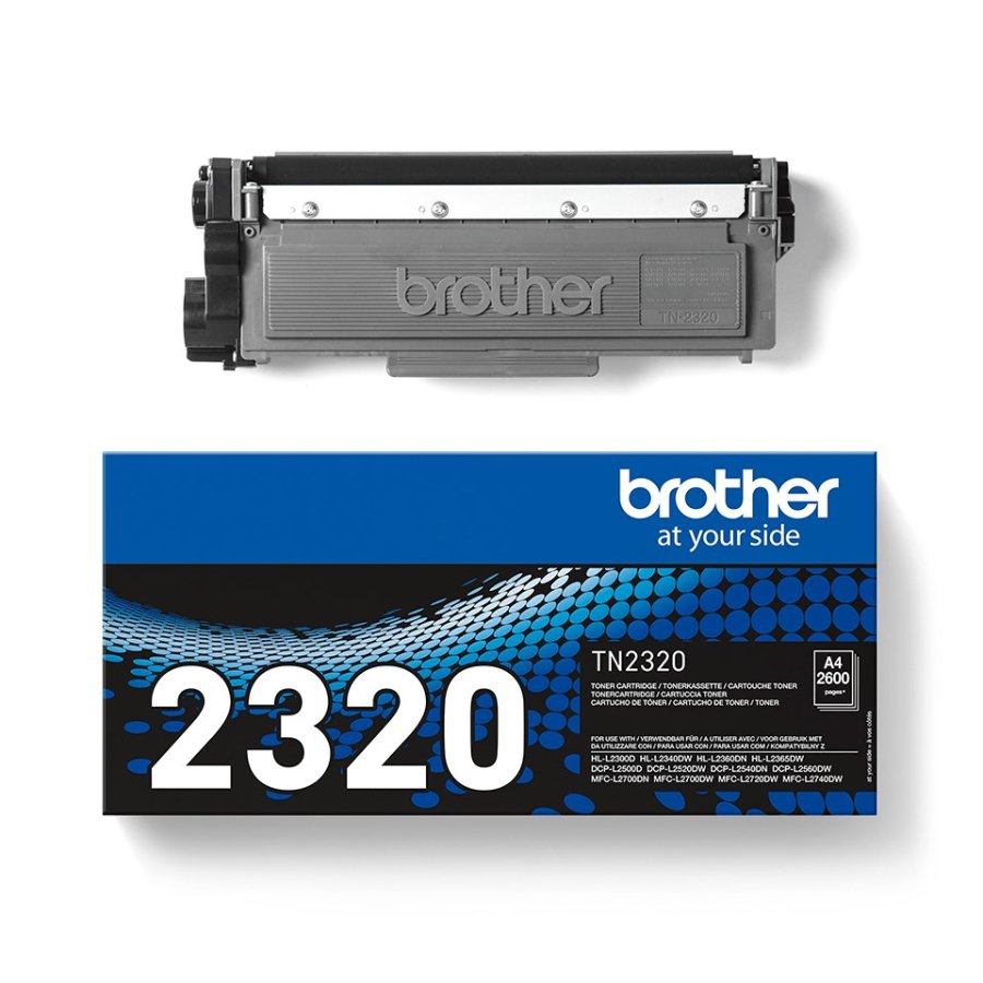 Brother TN-2320 tonerpatron 1 stk Original Sort #362