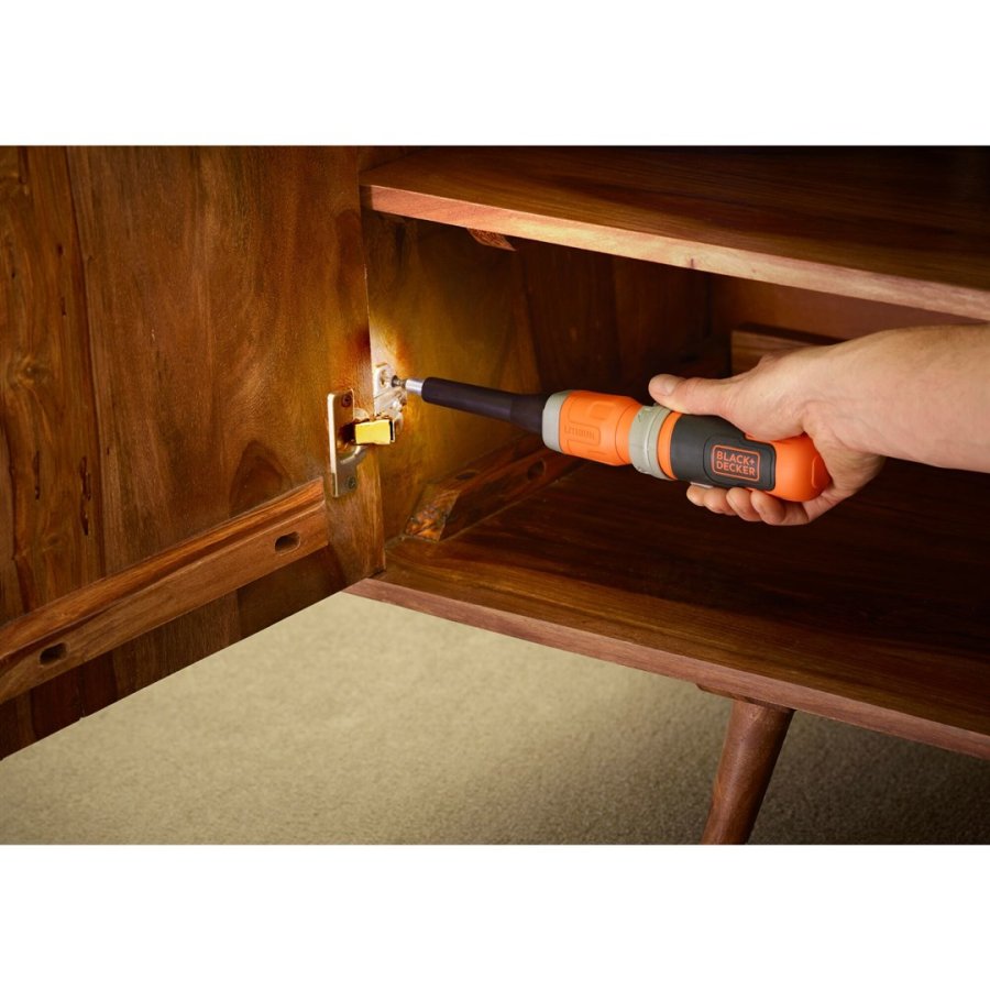 Black & Decker BCF603C-QW elektrisk skruetrkker & slagbor 180 rpm Sort, Orange #7