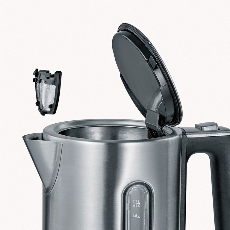 Severin 3418000 elkedel 1,7 L 3000 W Sort, Rustfrit stl #3