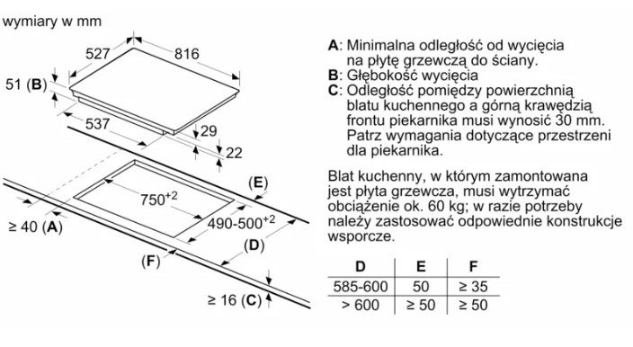 Bosch Serie 8 PXY875KW1E kogeplade Sort Indbygget Zone induktionskogeplade 4 zone(s) #10