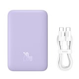 Baseus P10059001513-00 Lithium-polymer (LiPo) powerbank 10000 mAh Trdls opladning Lilla #9