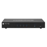Techly IDATA DP-KVM4 KVM Switch Stativ-montering Sort #1