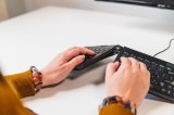 BakkerElkhuizen Goldtouch Travel Go2 Wired tastatur Kontor USB QWERTZ Tysk Sort #5