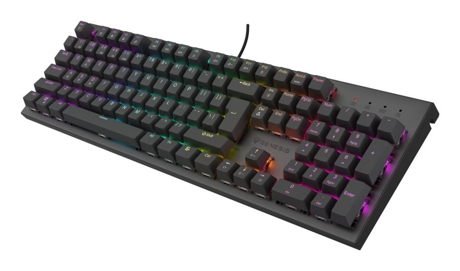 GENESIS Thor 303 tastatur Spil USB QWERTY US engelsk Birk #3