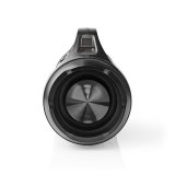 Bluetooth Party Boombox | 6 timer | 2.0 | 120 W | Medieafspilning: AUX / Micro SD / USB | IPX5 | Kan parres | Brehndtag | Fest lys | Sort #2