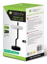 Techly I-LAMP-TABLE2 bordlampe Ikke-udskiftelig pre(r) 2 W LED Sort, Hvid #3