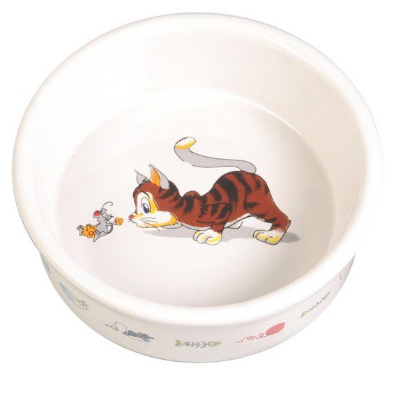 TRIXIE Porcelnsskl til katte 0,2 l/11 cm #1
